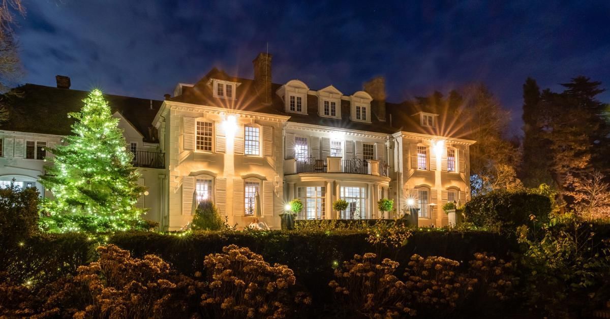 Exterior of Gorse Hill offering one of the best Christmas parties in Woking