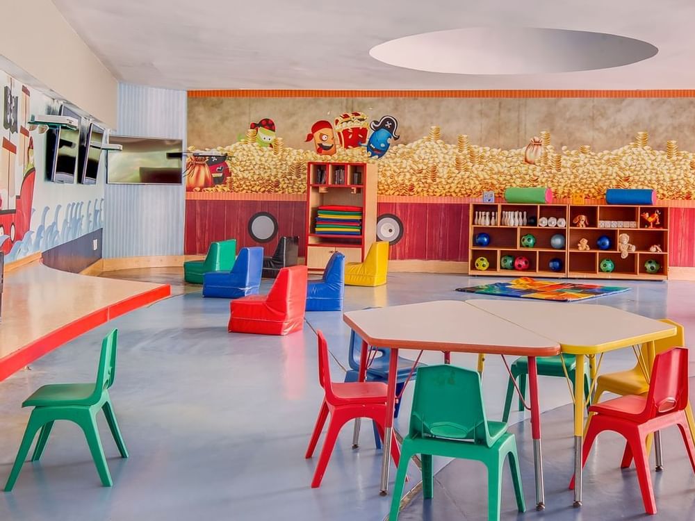 Interior of Fiesta Kids Club at Fiesta Kids Club at FA Hotels 