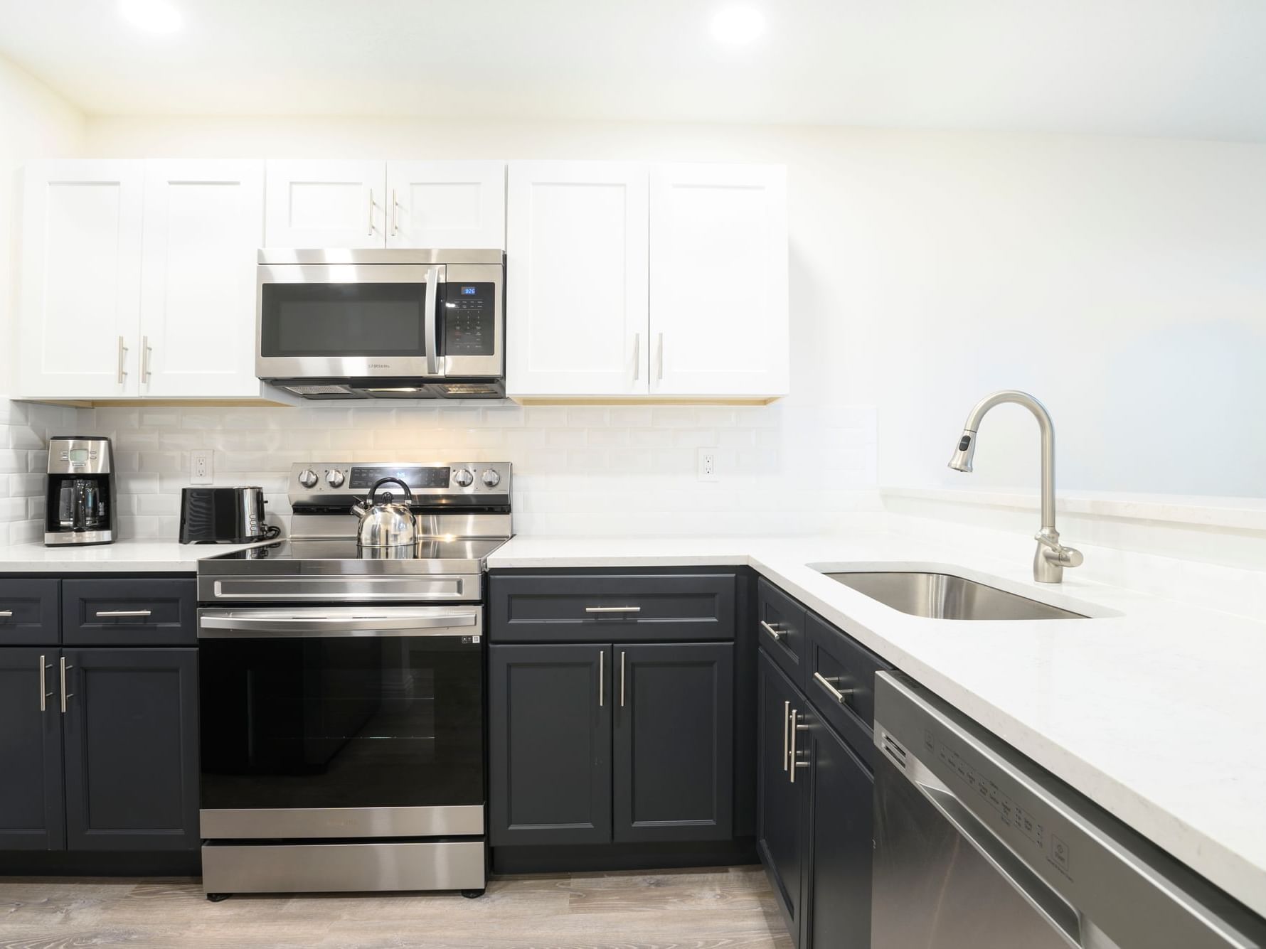 Kitchen area of premium suite at Legacy Vacation Resorts