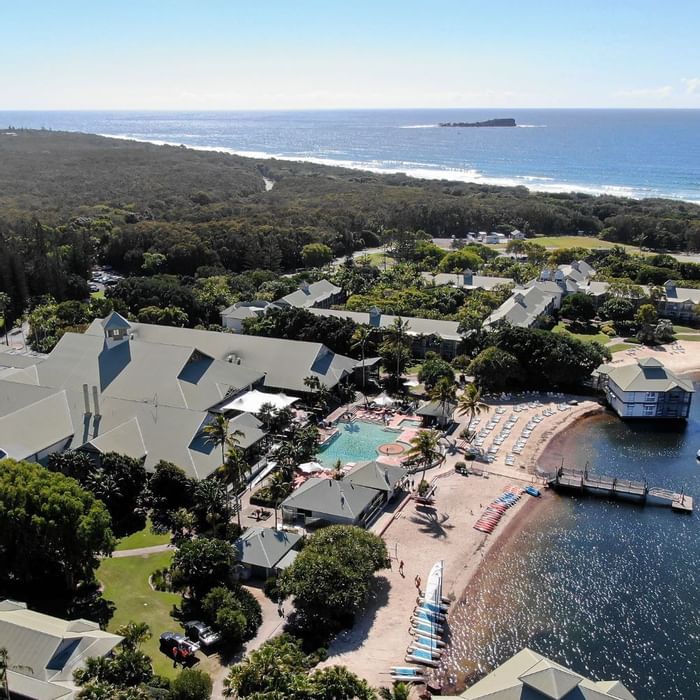 Novotel Sunshine Coast Resort Aerial