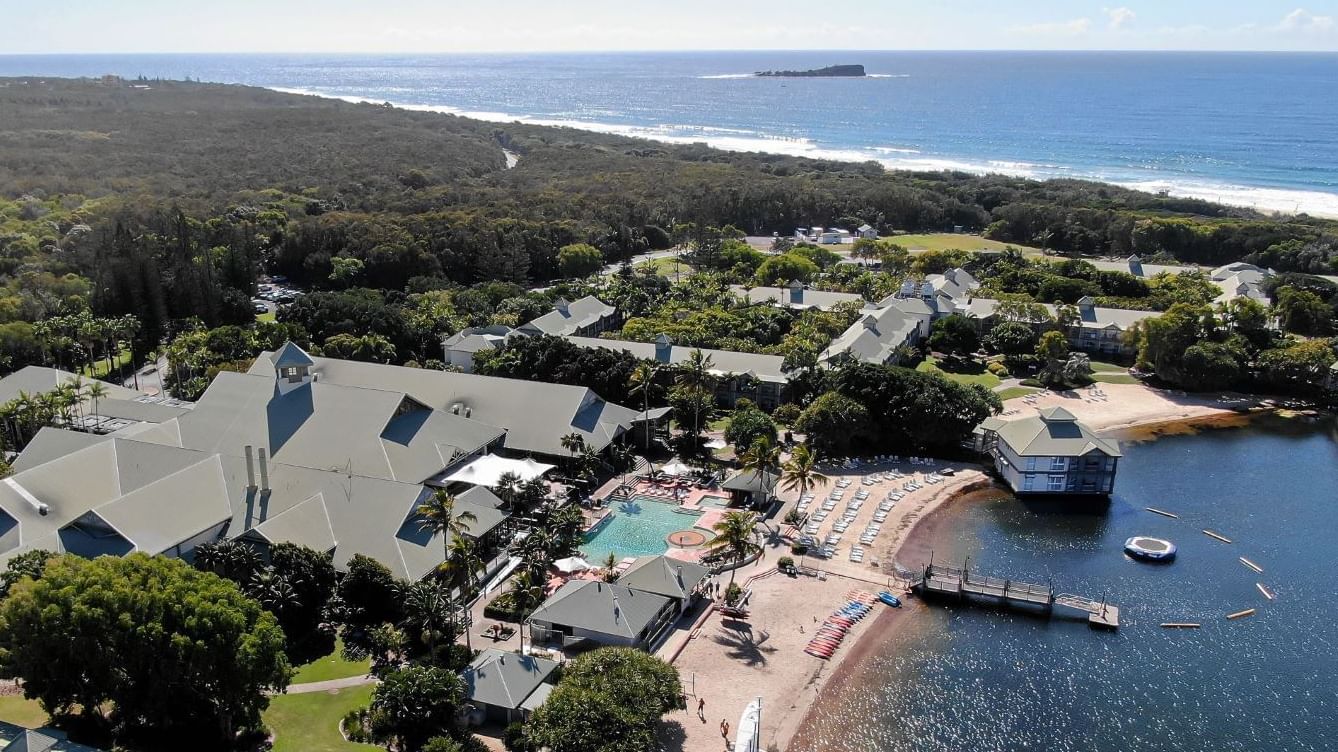 Novotel Sunshine Coast Resort Aerial