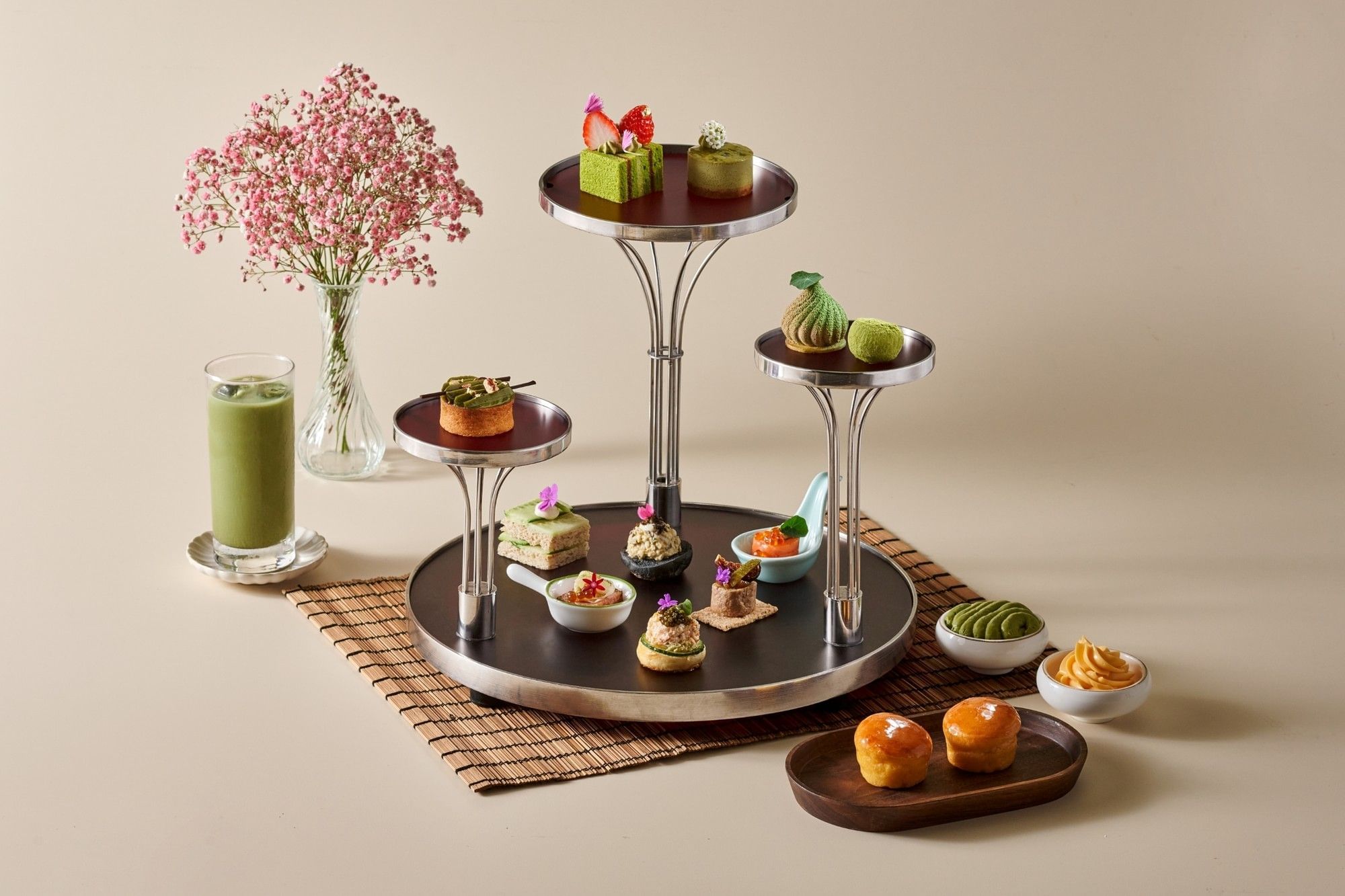 Matcha Expressions Afternoon Tea spread