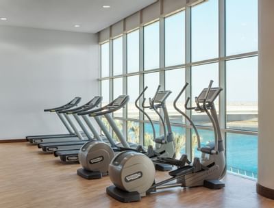 Gym and fitness center at Bay La Sun Hotel & Marina