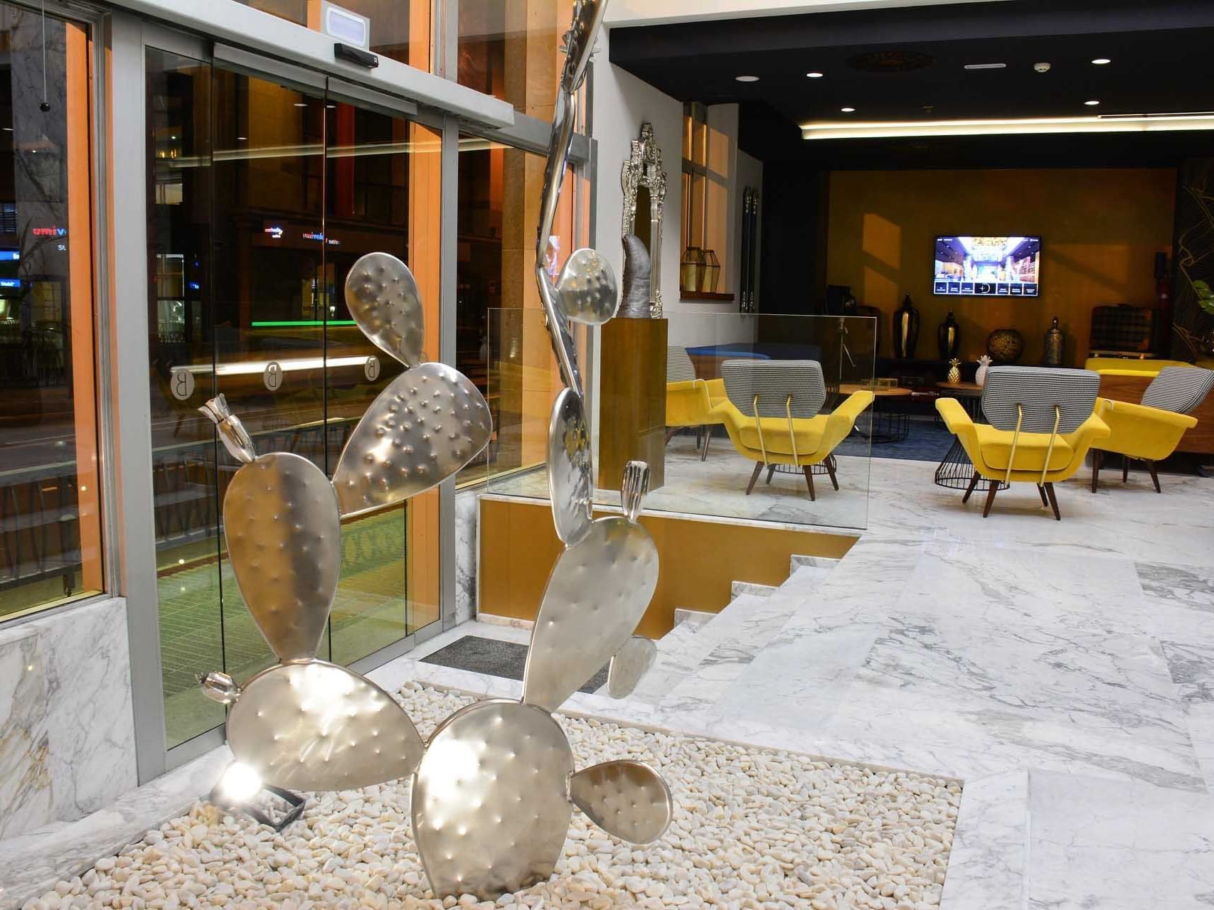 lobby en hotel Design Plus Bex
