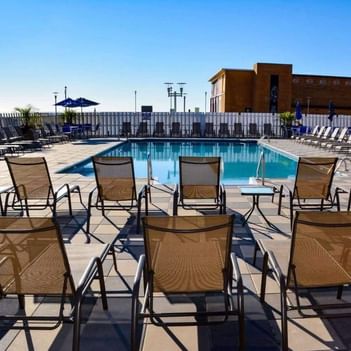 Outdoor Pool Deck at Berkeley Oceanfront Hotel New Jersey