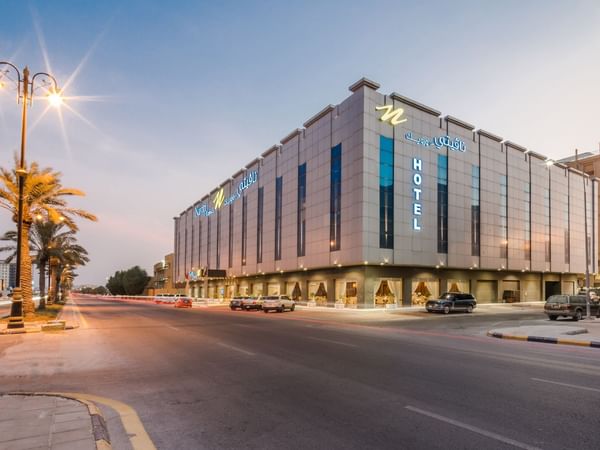 Front exterior of Naviti by Warwick Al Khobar with street view