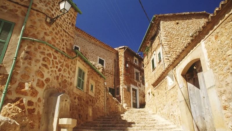 Calle en Fornalutx