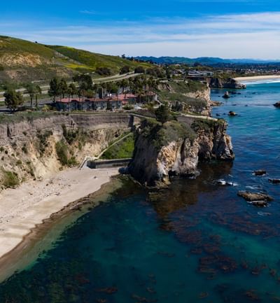 Aerial of Inn at the Cove