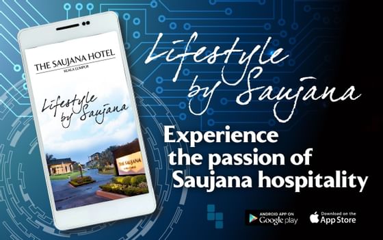 Hotel membership App of the Saujana Hotel Kuala Lumpur