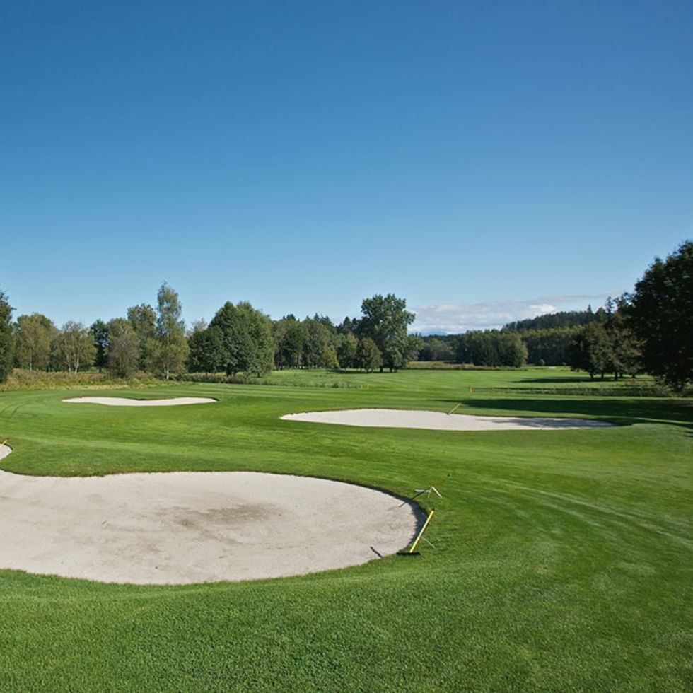 Golf Course Moosburg near Falkensteiner Schlosshotel Velden