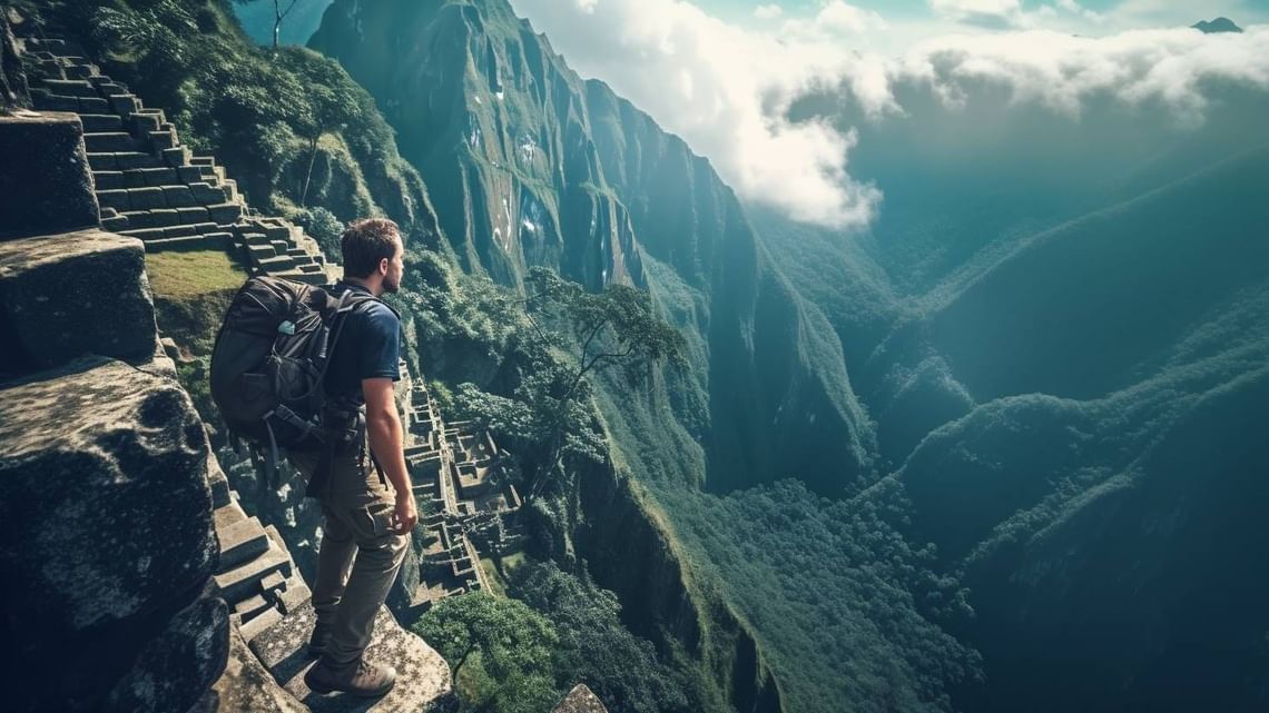 Exploring Huayna Picchu