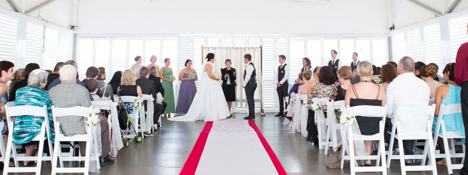Mercure Townsville Wedding Ceremony at Plantation Deck