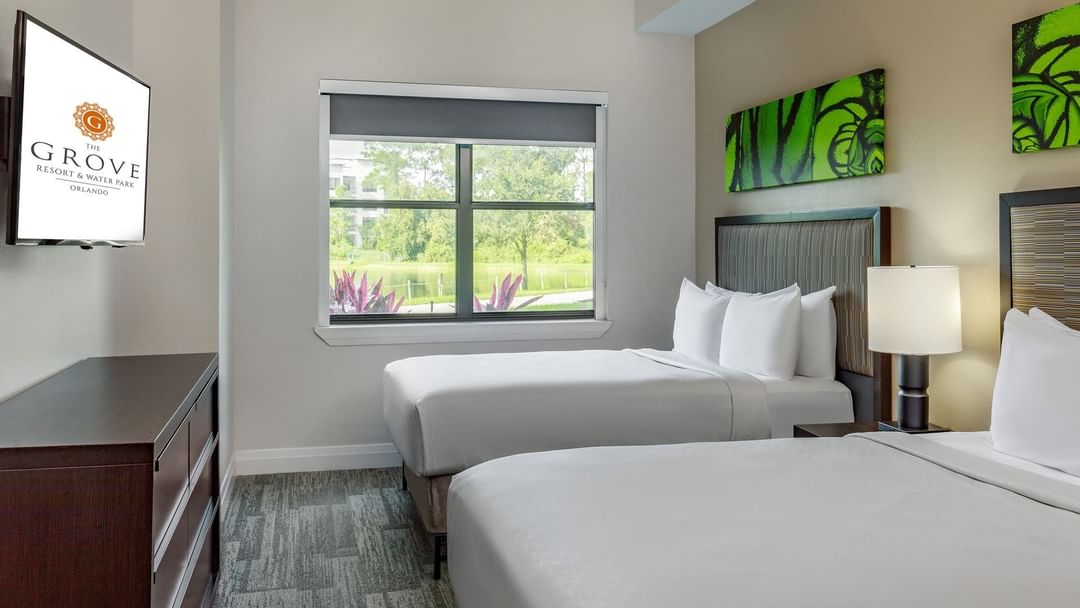 Grove Two-Bedroom Condo ADA Accessible Shower