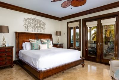 5-Bedroom Ocean View estate bedroom,The Somerset On Grace Bay
