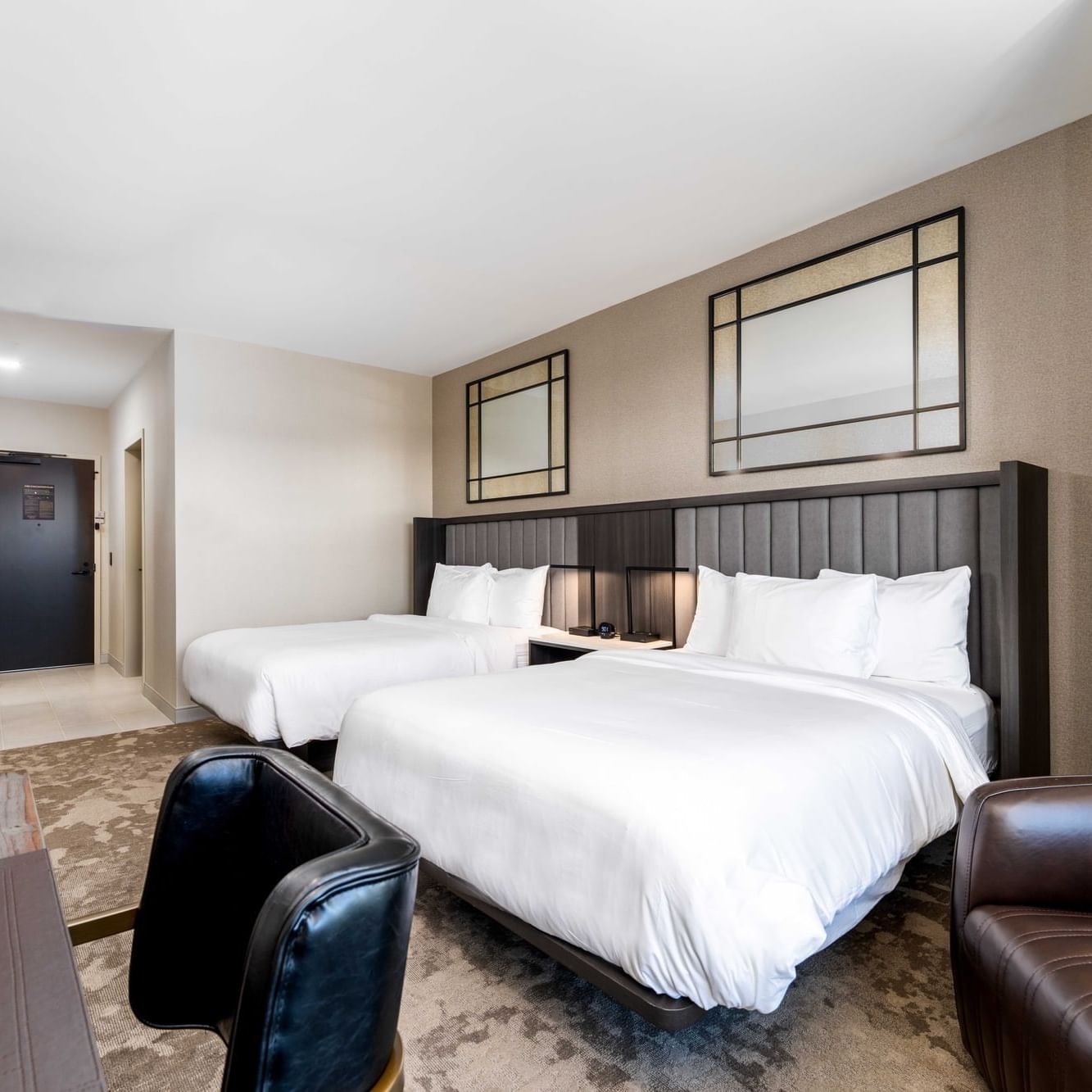 The Artisan Hotel Salem Double Queen Guestroom