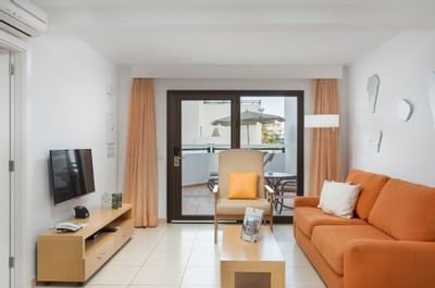 Sunset Bay Club One Bedroom Living Room