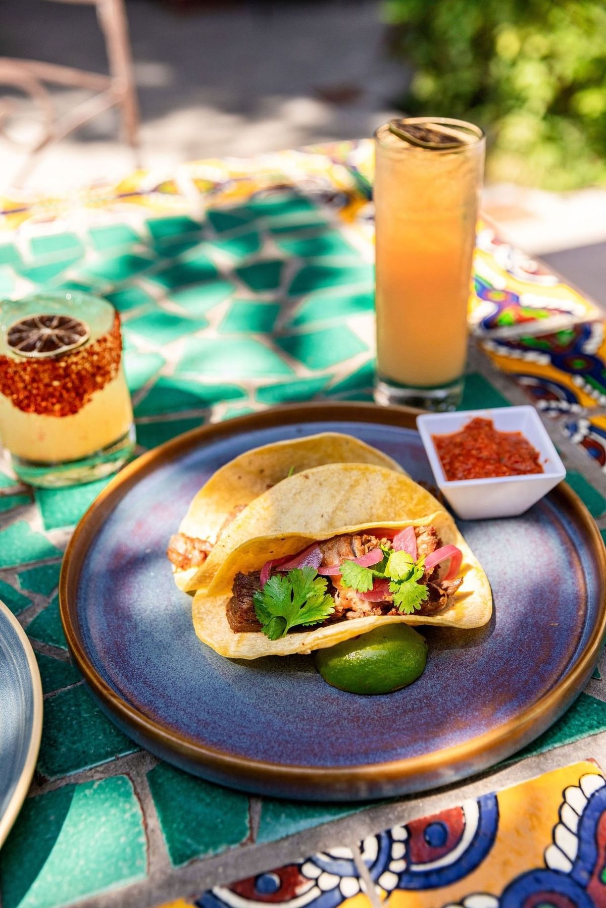Close-up Image of dining area
