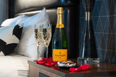 Bottle of champange ready for a celebration