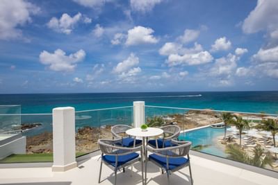 Deluxe Oceanfront Suite balcony, The Morgan Resort Spa Village