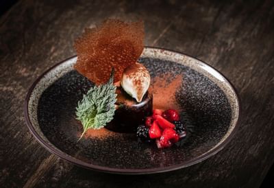 Raspberry Parfait At Peter Street Kitchen
