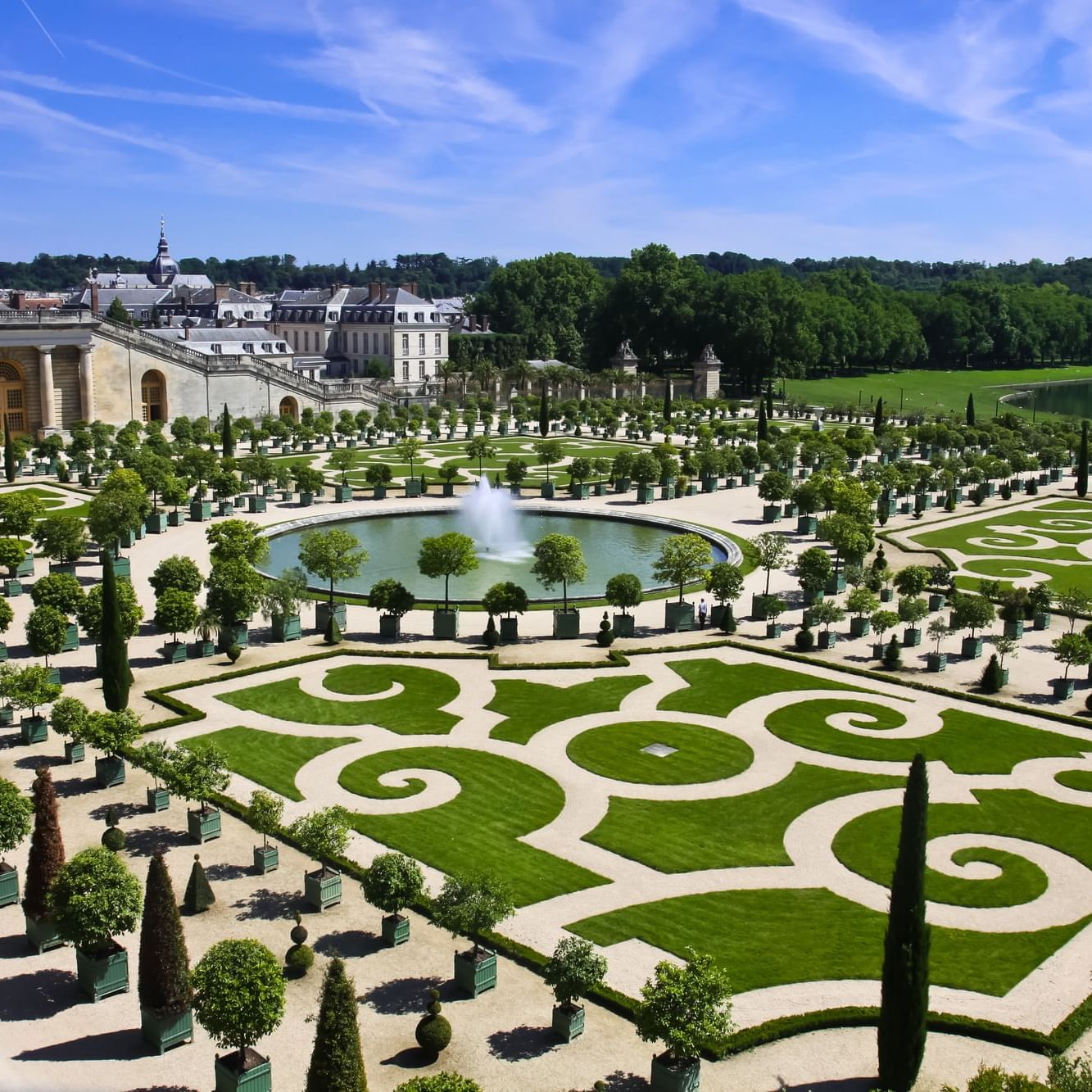 Picture of Orangerie in Chateau de Versailles