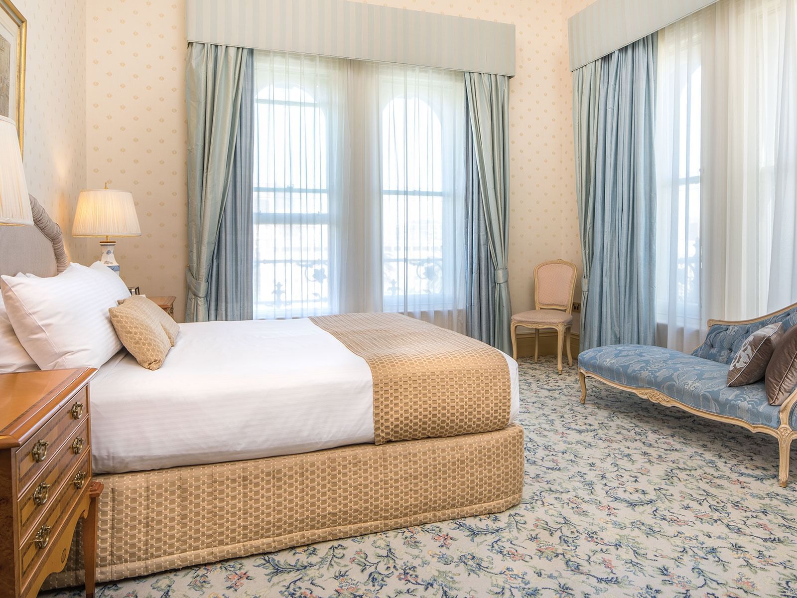 Royal Suite Bedroom at The Hotel Windsor Melbourne