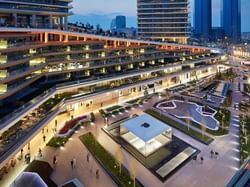 Sparkling lights Zorlu Center, Istanbul's premier shopping and entertainment destination, nearby Eresin Hotels.