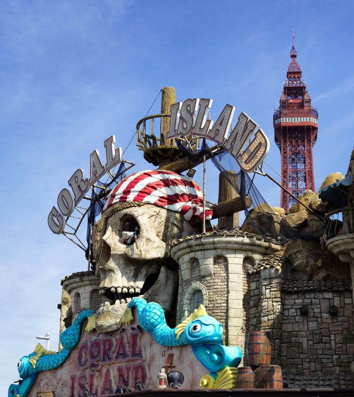 Coral Island Family Arcade near The Imperial Hotel Blackpool