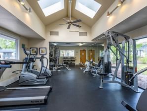 Fully equipped fitness center in Palm Coast at Legacy Vacation Resorts