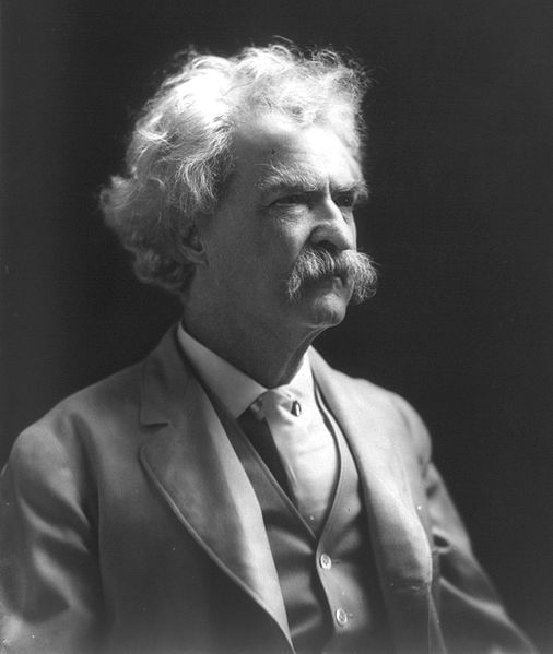 Mark Twain at Ambassador Hotel in Vienna