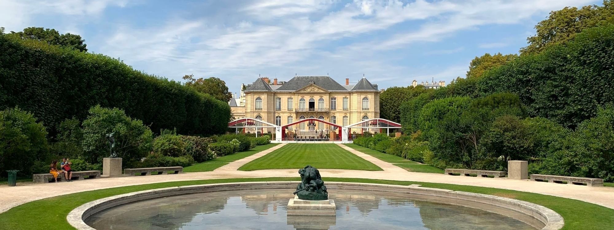 Scenic view of Würzburg Park near Hôtel Westminster - Paris