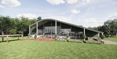 The King Suite events venue cgi view from front entrance