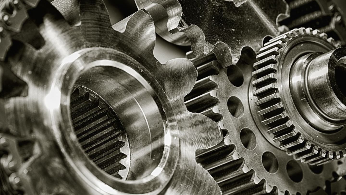 Closeup of a portrait of machine engines at Originals Hotels