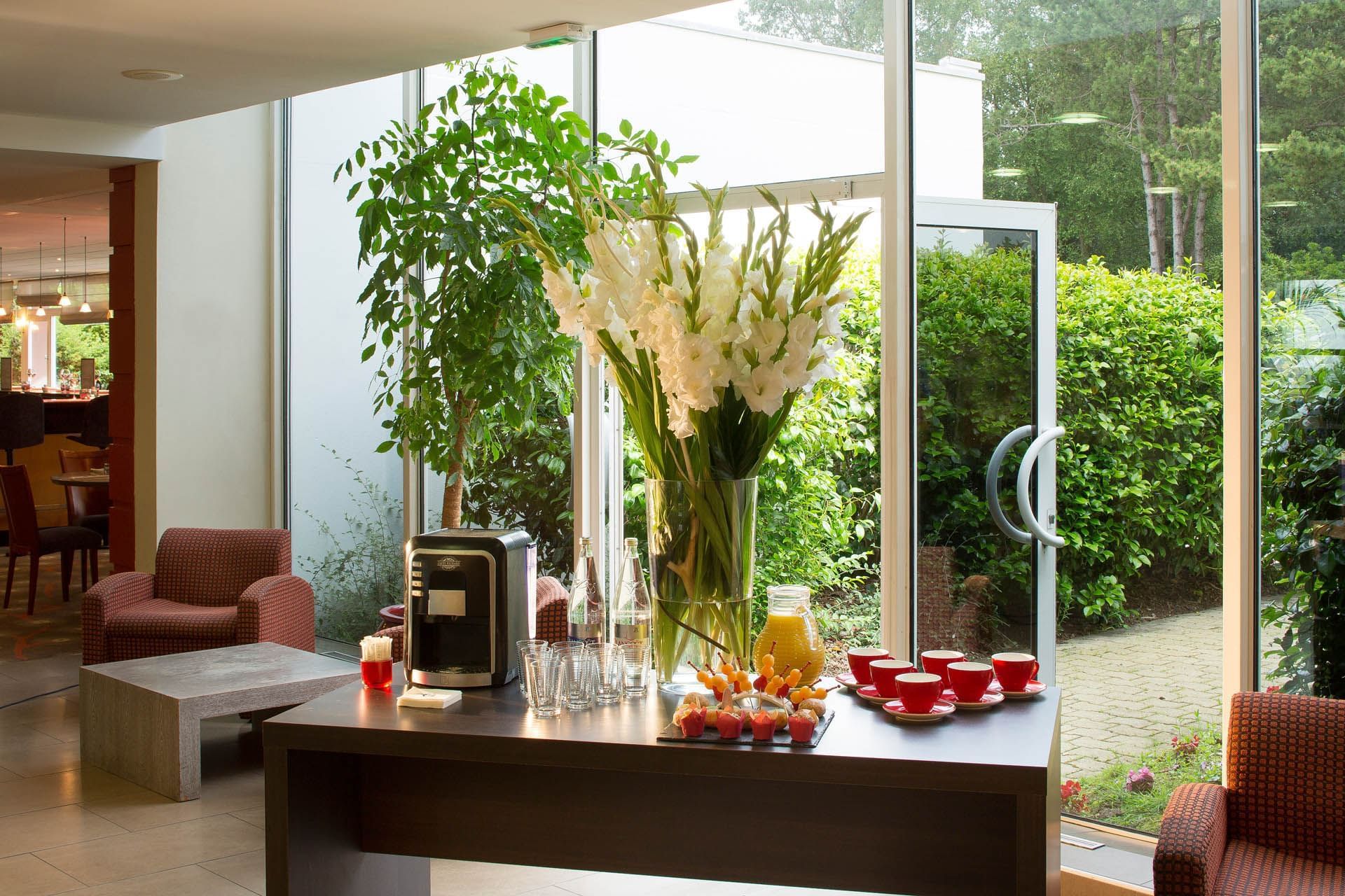 Rafraîchissements servis à Escale Oceania Brest Aeroport