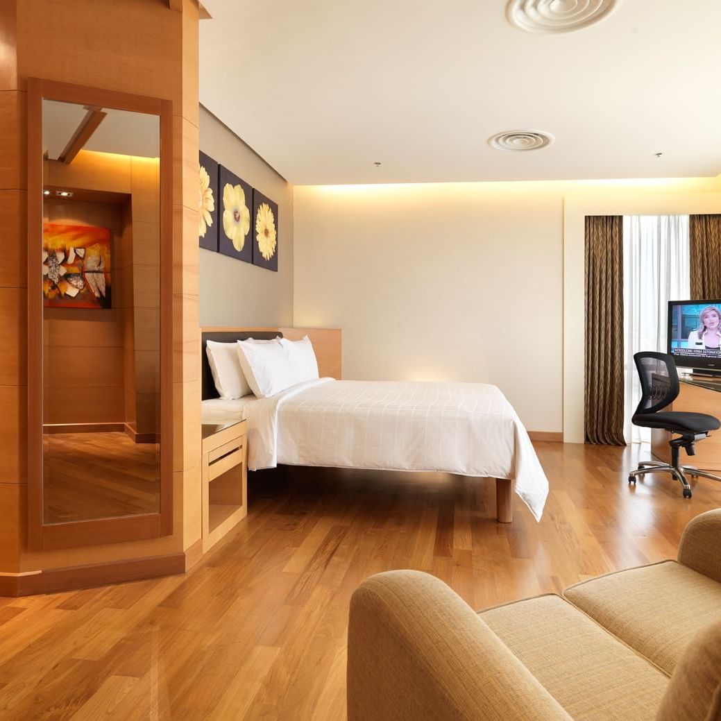 Inside View of Executive Premier Room at St Giles Gardens Hotel in Kuala Lumpur