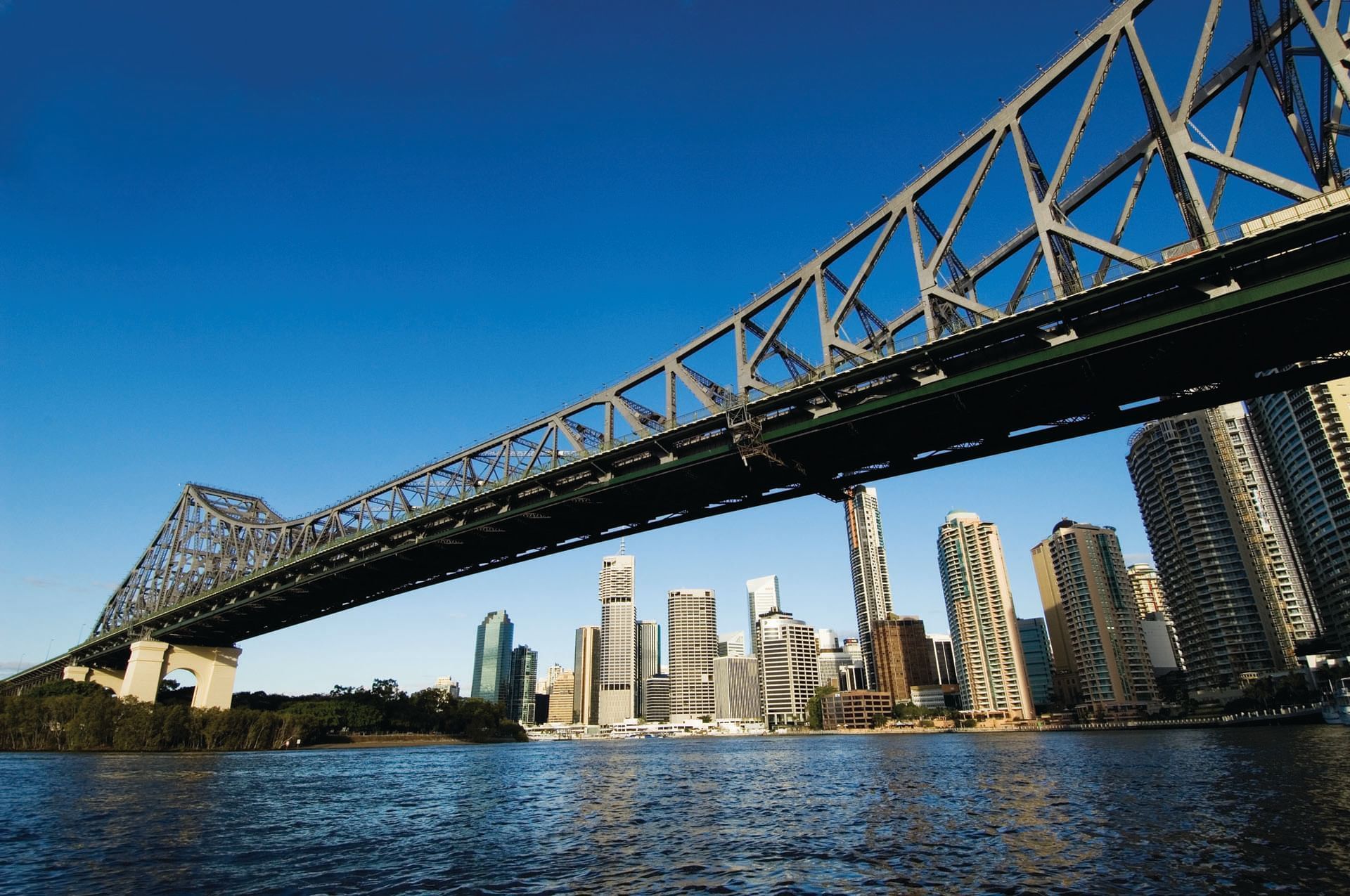 Bridge with city view near Grand Chancellor Brisbane