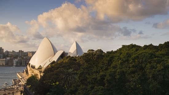 View of the opera house from Pullman Quay Grand Sydney