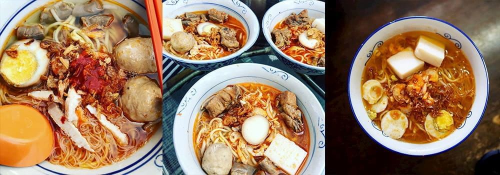 Hokkien Mee in CY Choy Road, one of the famous street food in Penang
