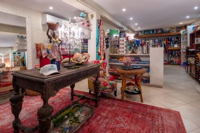 Interior of the La Tienda gift shop at Sugar Bay Barbados