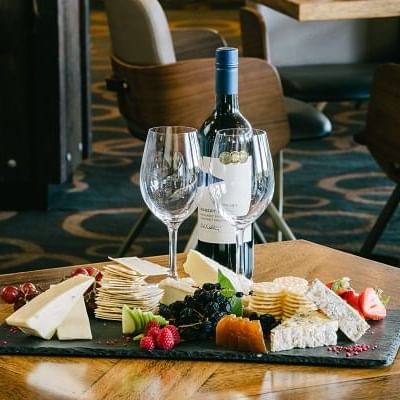 Delicious meal on a table at Mercure Kooindah Waters