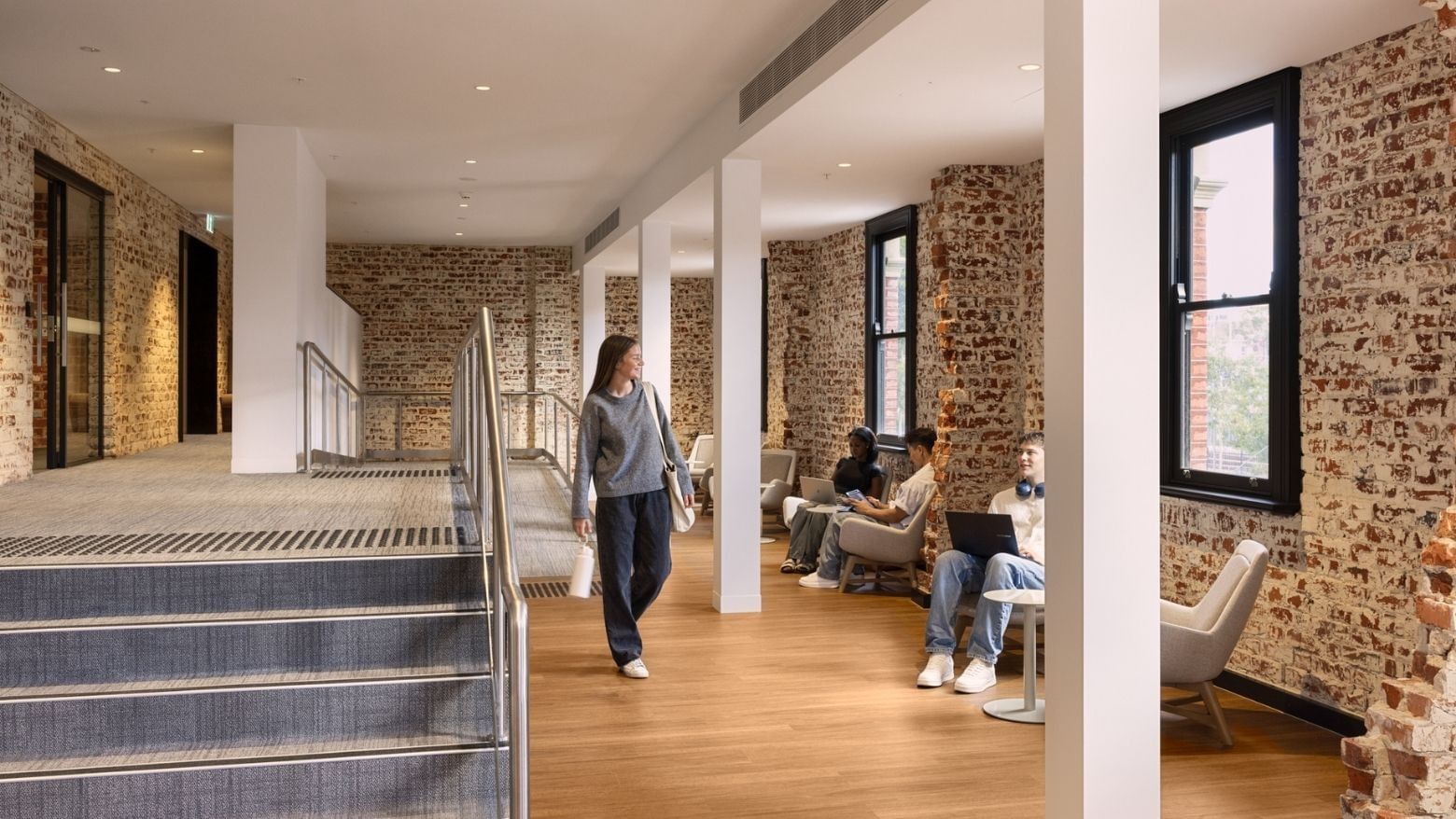 UniLodge Perth Central Study Lounge