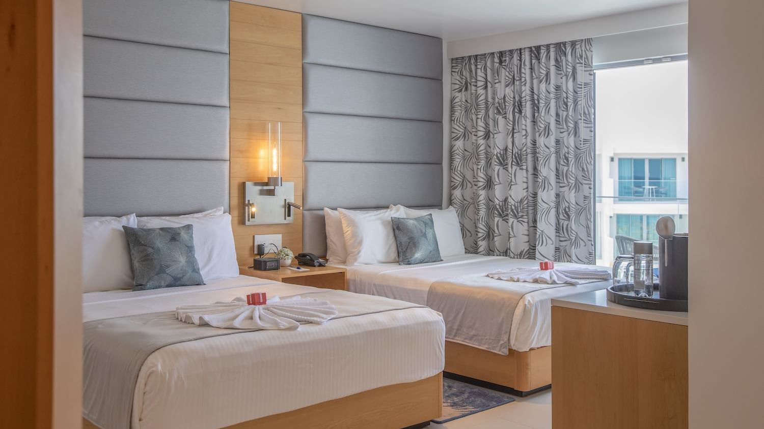 Queen Double Oceanview Guestroom at The Morgan Resort Spa Village