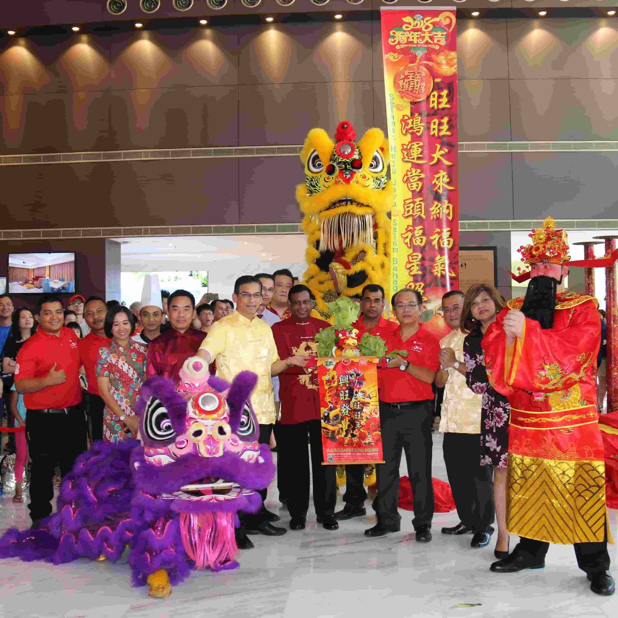 News 2018 - Lion Dance Performance during CNY | Lexis Hibiscus® Port Dickson
