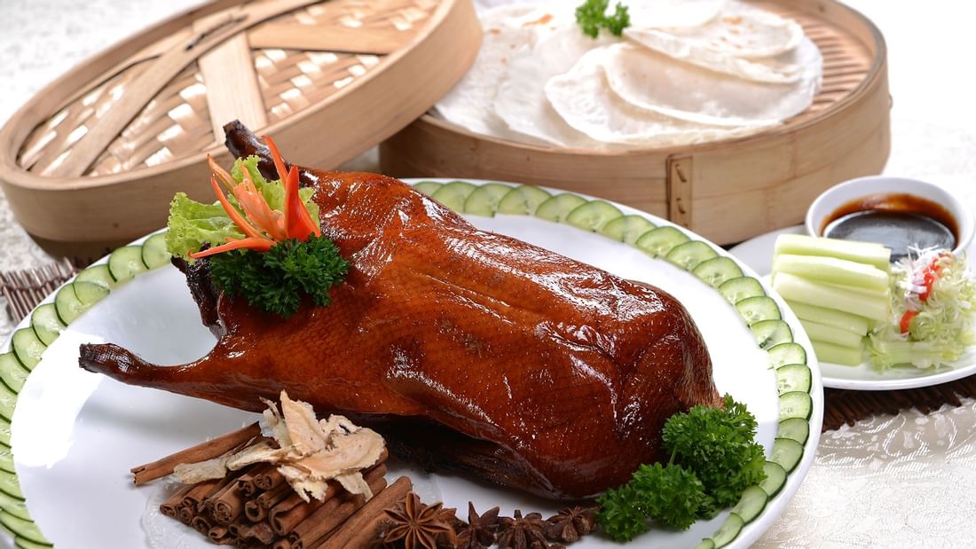 Peking duck served at Grand Imperial at Sunway Resort
