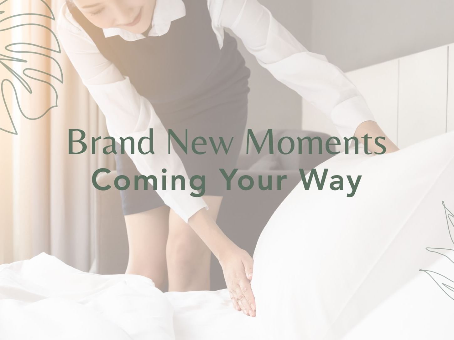 A banner of upcoming Suites at Momentus Hotel Alexandra