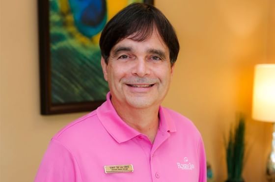 Portrait of Tony De La Cruz, Assistant General Manager at Rosen Inn Lake Buena Vista