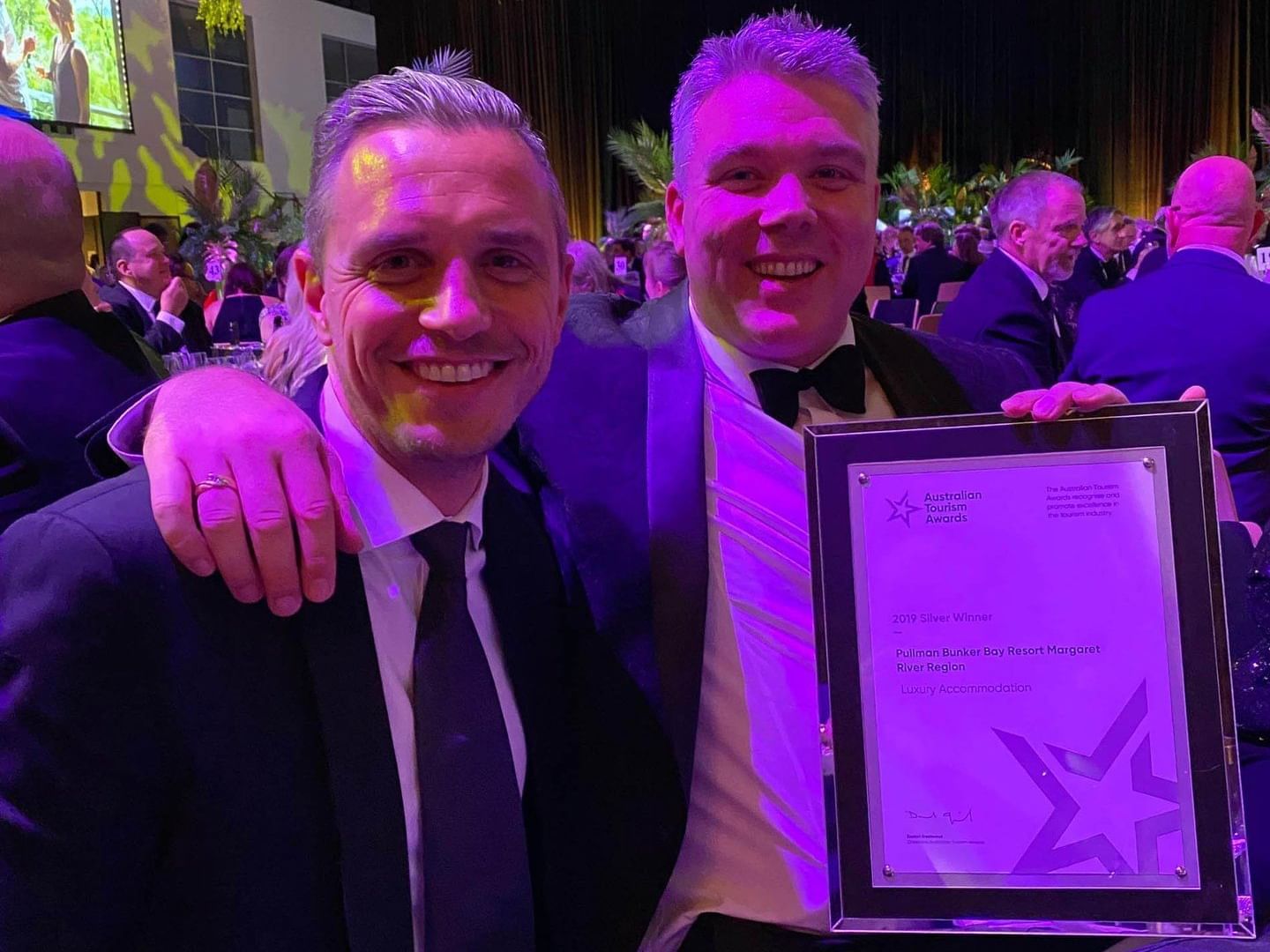Wins Silver & Bronze Medals at Australian Tourism Awards at Pullman Bunker Bay Resort