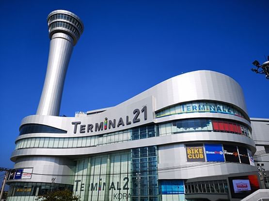 Exterior view of Terminal 21 Korat near Hop Inn Hotel