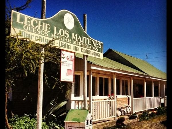 Exterior of Los Maitenes Farm & Dairy at NOI Blend Colchagua