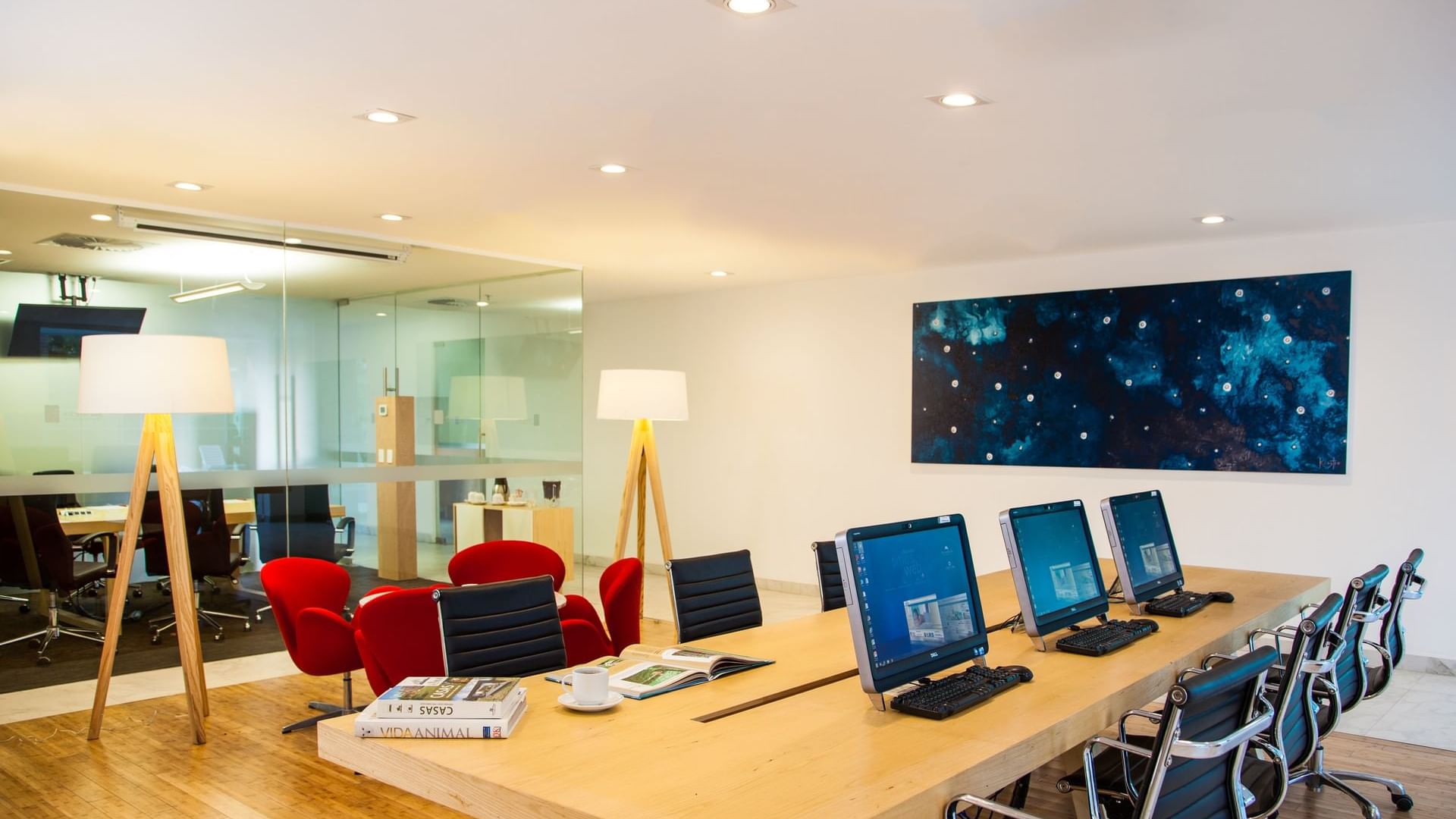 Interior of a meeting room at Fiesta Inn Culiacán